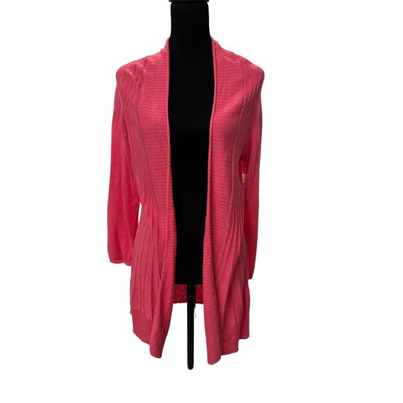 New ~ NIC + ZOE ~ Rose Quartz Twirl Away Cardigan ~ Size Small - Picture 3 of 9